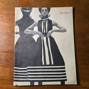 Talon Makes it pamphlet Zipper instruction 1968 Vintage Ephemera